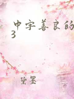 中字善良的嫂子3