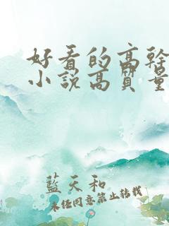 好看的高干言情小说高质量文笔好
