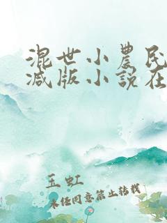 混世小农民无删减版小说在线阅读下载