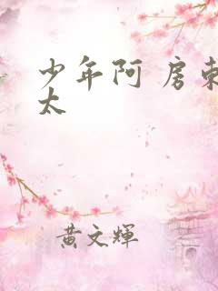 少年阿 房东太太