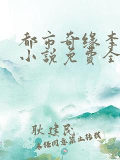 都市奇缘李伟杰小说免费全文阅读
