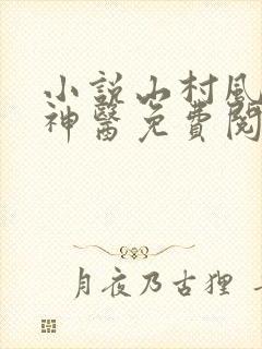 小说山村风流小神医免费阅读