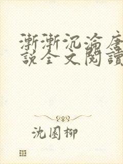 渐渐沉沦唐浪小说全文阅读