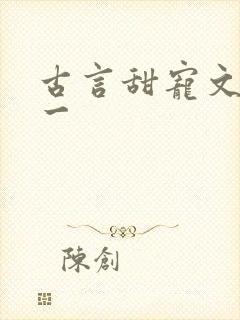 古言甜宠文一对一