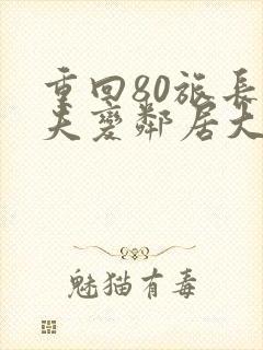 重回80旅长丈夫变邻居大结局