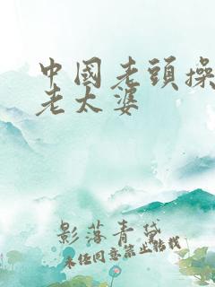 中国老头操中国老太婆