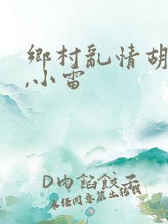 乡村乱情胡秀英,小雷