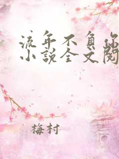 流年不负你情深小说全文阅读