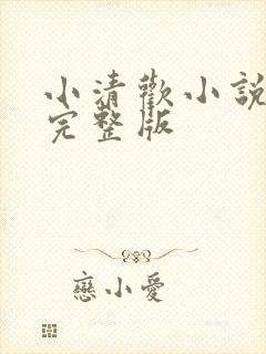小清欢小说番外完整版