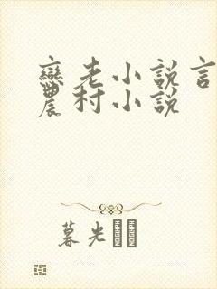 恋老小说言情网农村小说