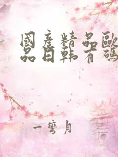 国产精品欧美精品日韩有码