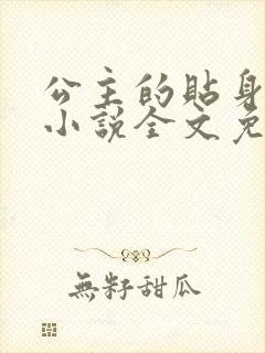 公主的贴身奴隶小说全文免费阅读