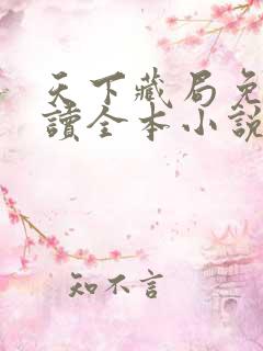 天下藏局免费阅读全本小说