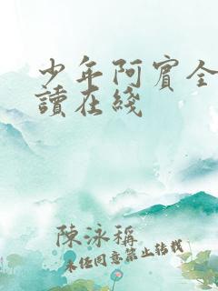 少年阿宾全文阅读在线