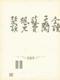 楚枫苏柔全本小说免费阅读