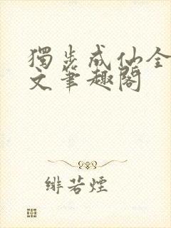 独步成仙全本全文笔趣阁