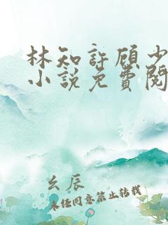 林知许顾少川的小说免费阅读
