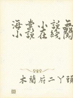 海棠小说无弹窗小说在线阅读全文