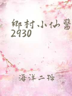 乡村小仙医秦凡2930