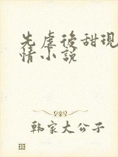 先虐后甜现代言情小说