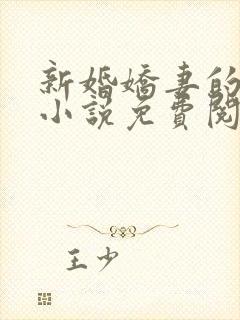 新婚娇妻的秘密小说免费阅读