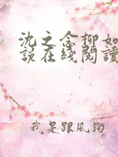 沈之念柳如烟小说在线阅读