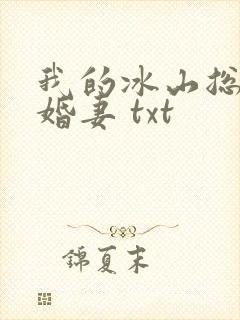 我的冰山总裁未婚妻 txt
