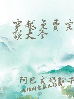 穿越免费完结小说大全