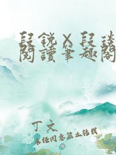 段锐×段琰免费阅读笔趣阁全文