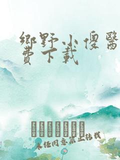 乡野小傻医 免费下载