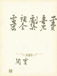 电视剧妻子的秘密全集免费观看完整版