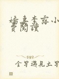 娇妻李露小说免费阅读