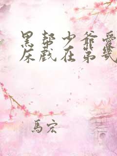 黑帮少爷爱上我床戏在第几集