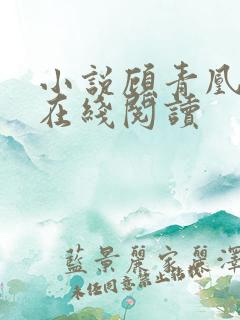 小说顾青凰陆渊在线阅读