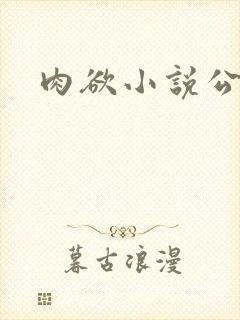 肉欲小说公媳