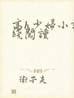 高h少妇小说在线阅读