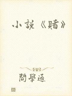 小说《赌》