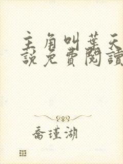 主角叫叶天的小说免费阅读