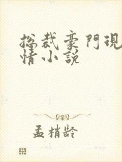 总裁豪门现代言情小说
