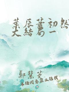 叶辰萧初然完结大结局一