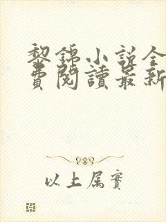 黎锦小说全文免费阅读最新章节