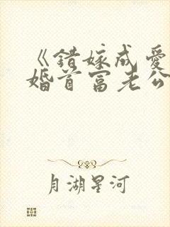 《错嫁成爱:闪婚首富老公》