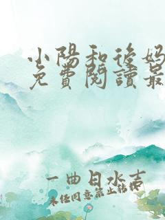 小阳和后妈小说免费阅读最新章节更新