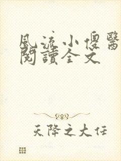 风流小傻医免费阅读全文
