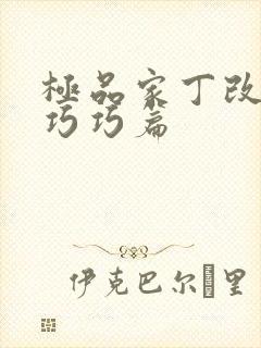 极品家丁改编版巧巧篇