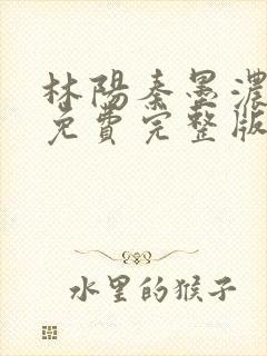 林阳秦墨浓小说免费完整版436章
