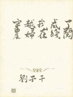 穿越我成了已婚农妇在线阅读全文