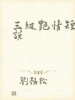 三级艳情短篇小说