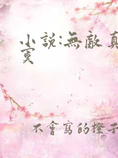 小说:无敌真寂寞