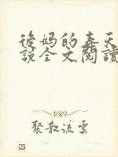 后妈的春天的小说全文阅读